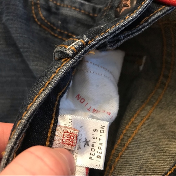 People’s Liberation 'Bella' Bootcut Stretch Jeans - Picture 6 of 6